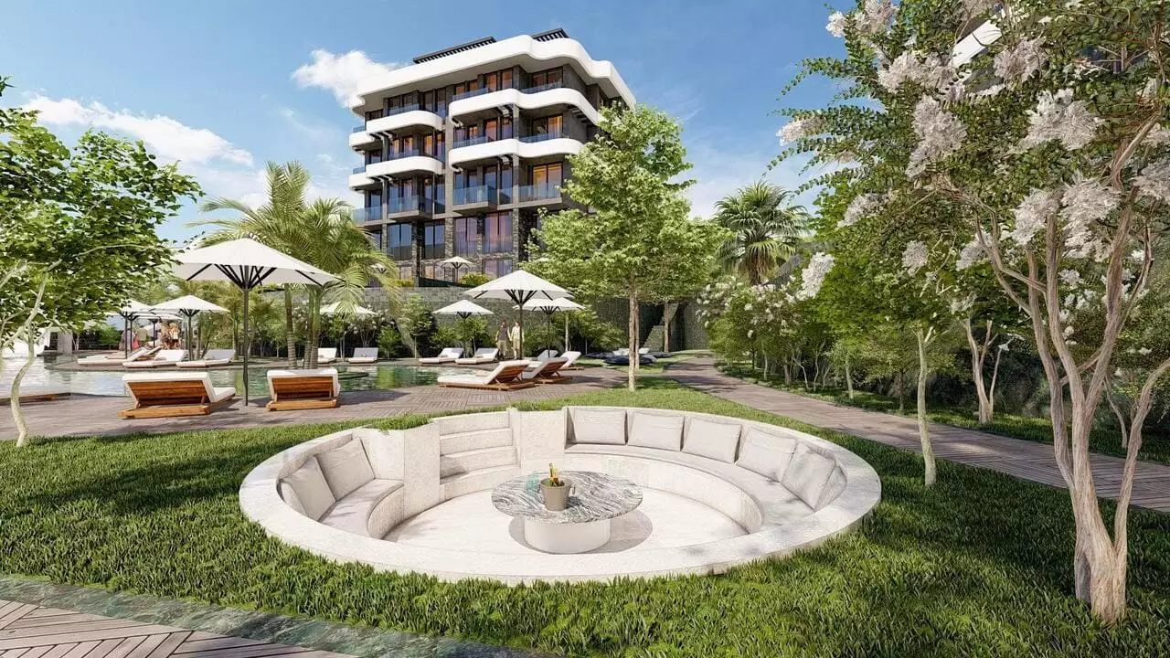 Flat 104m² in Turkey, Kargicak. Priced at 215000€ rent photo-4