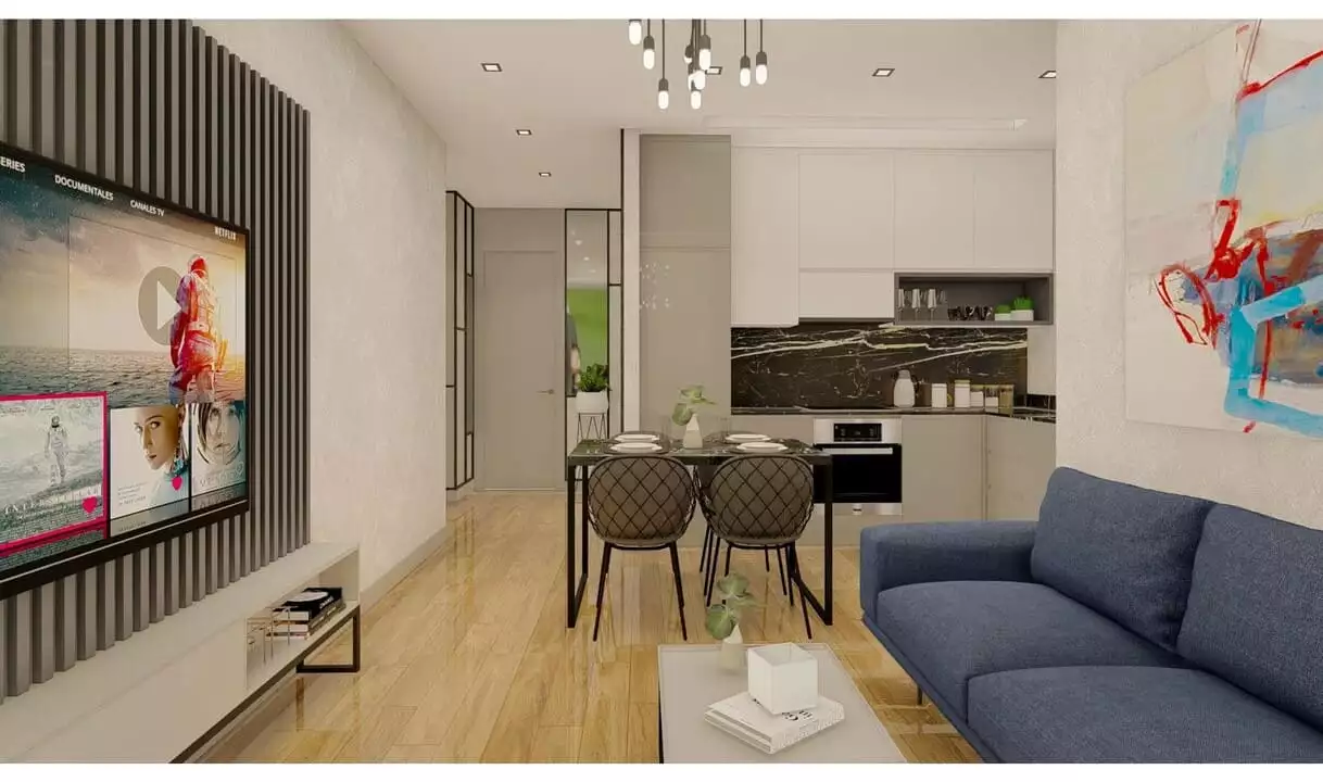 Flat 104m² in Turkey, Kargicak. Priced at 215000€ rent photo-12