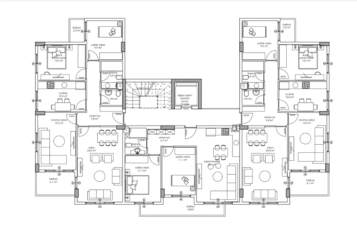 Villa 157m² in Turkey, Alania. Priced at 550000€ rent photo-4
