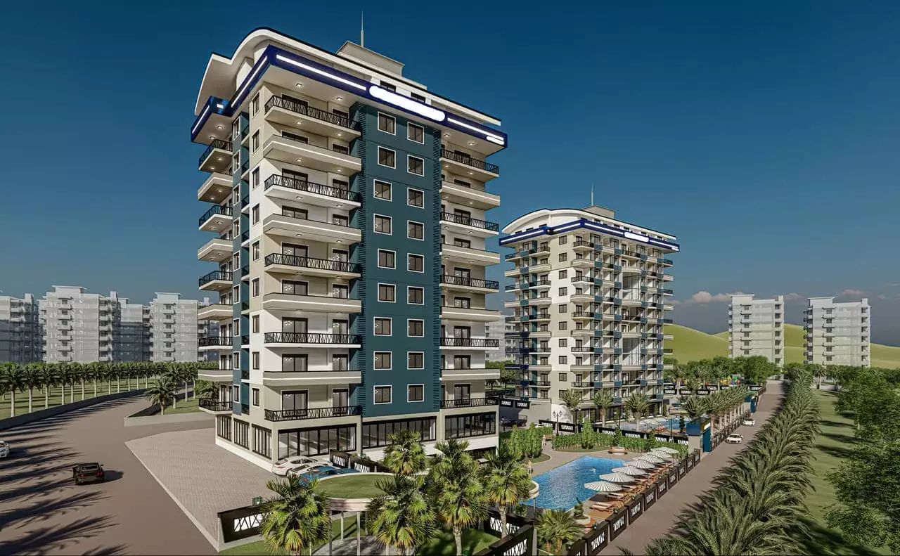 Flat 57m² in Turkey, Avsallar. Priced at 185500€ rent photo-3