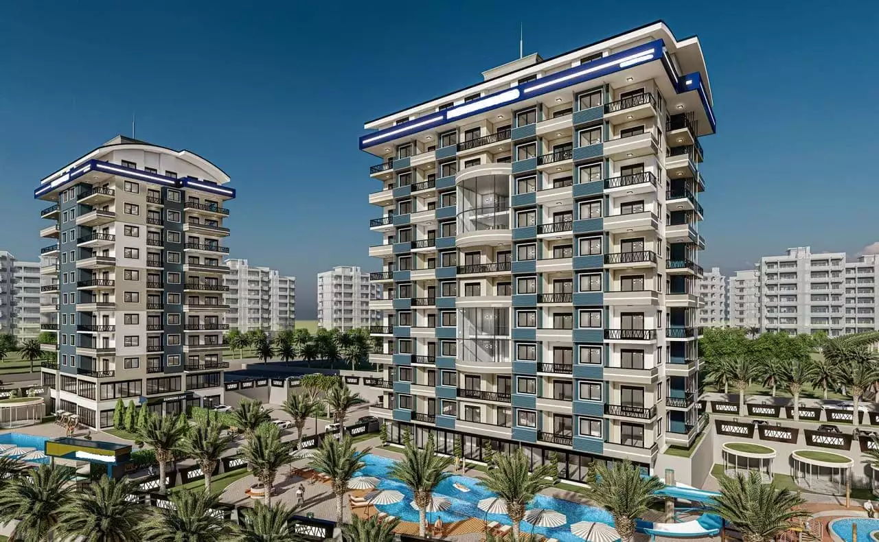 Flat 57m² in Turkey, Avsallar. Priced at 185500€ rent photo-4