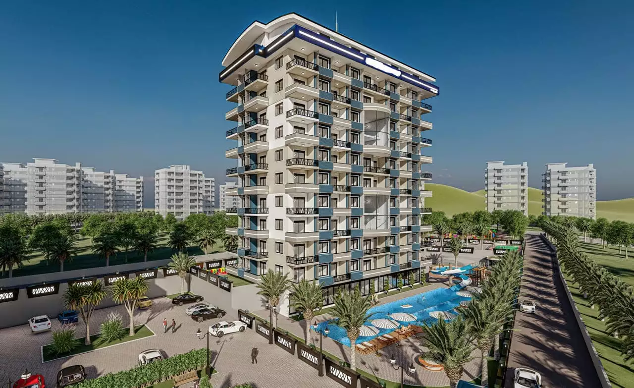 Flat 57m² in Turkey, Avsallar. Priced at 185500€ rent photo-6