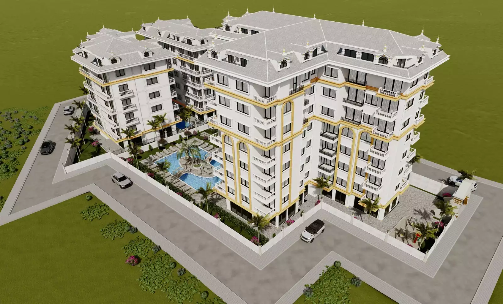 Flat 73m² in Turkey, Alania. Priced at 270000€ rent photo-5