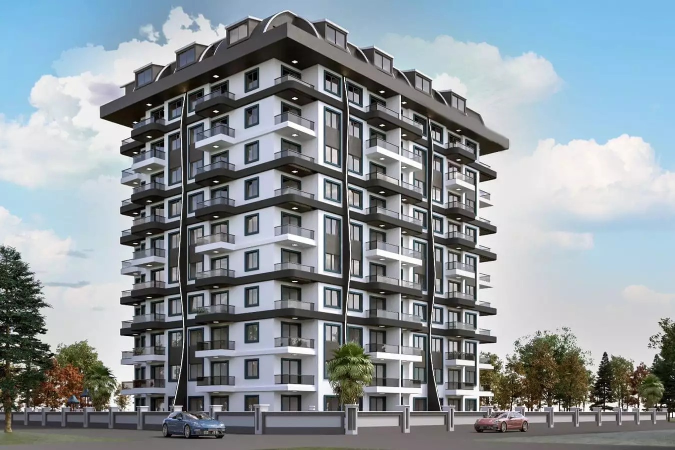 Flat 43m² in Turkey, Gazipasа. Priced at 119000€ rent photo-2
