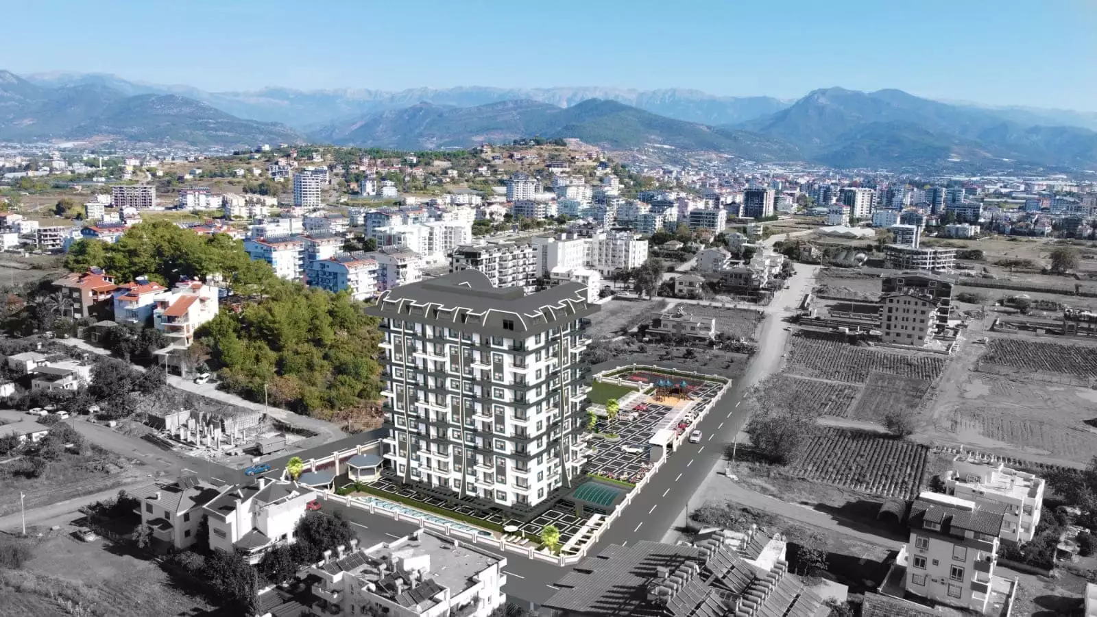 Flat 43m² in Turkey, Gazipasа. Priced at 119000€ rent photo-6