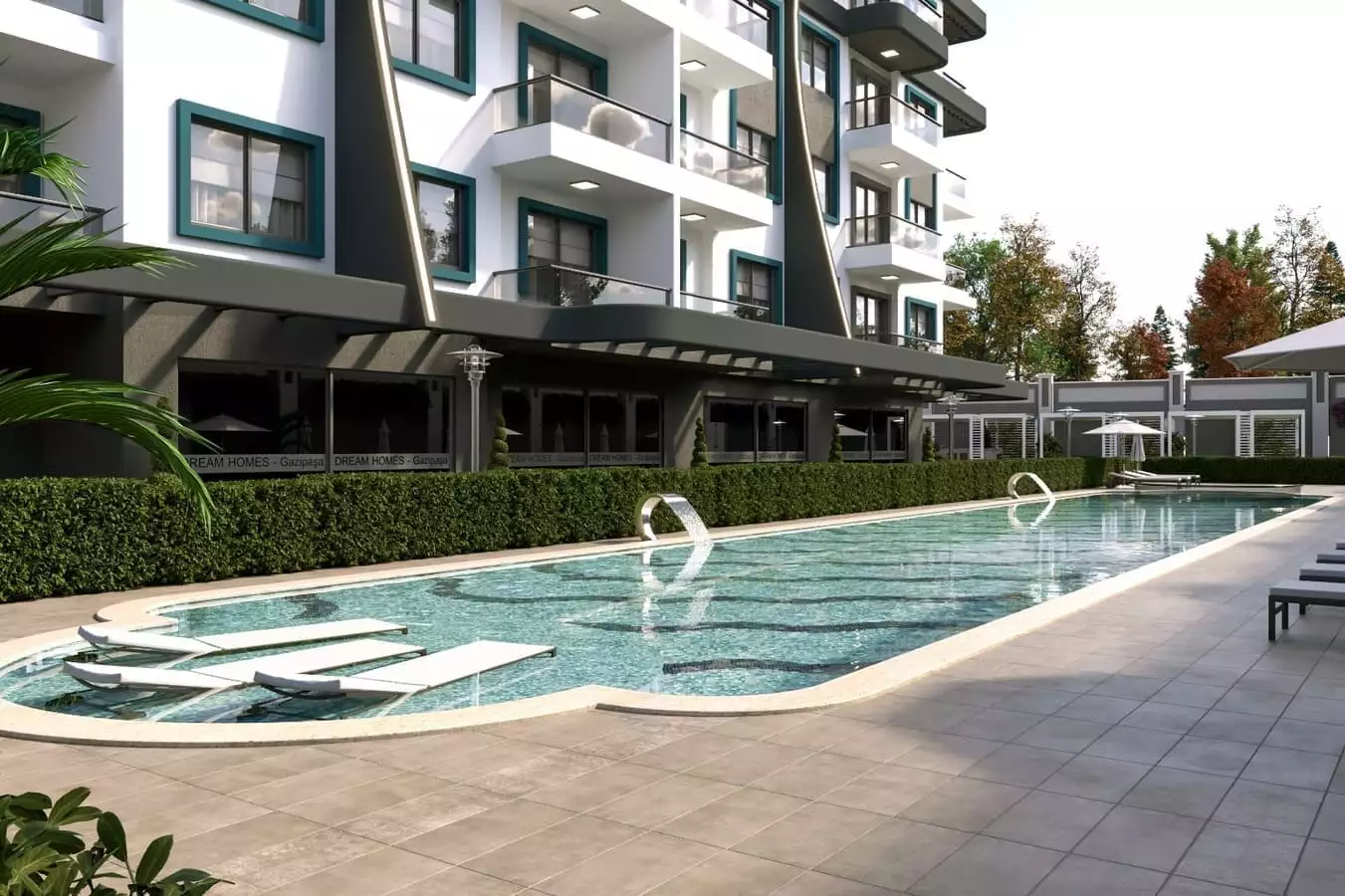 Flat 43m² in Turkey, Gazipasа. Priced at 119000€ rent photo-8