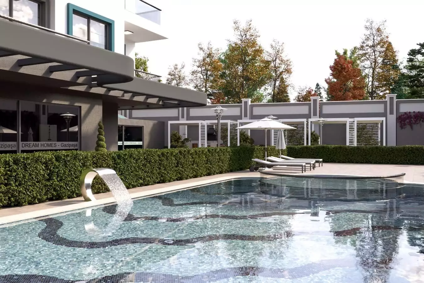 Flat 43m² in Turkey, Gazipasа. Priced at 119000€ rent photo-9