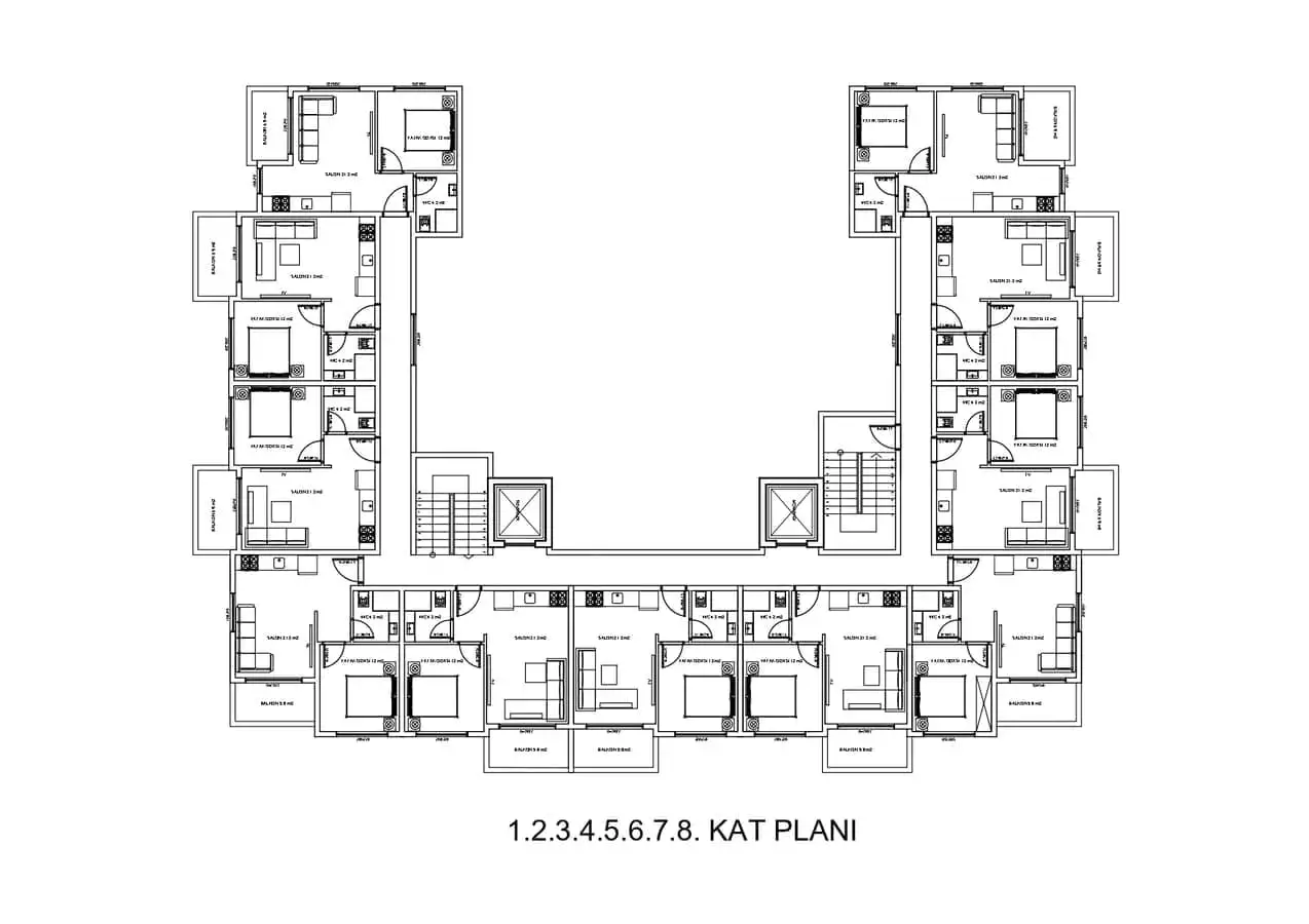 Flat 43m² in Turkey, Gazipasа. Priced at 119000€ rent photo-19