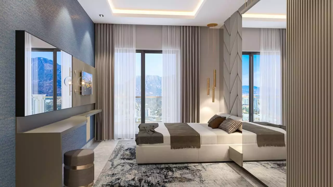 Flat 63m² in Turkey, Kargicak. Priced at 250000€ rent photo-17