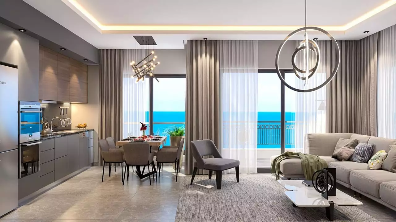 Flat 63m² in Turkey, Kargicak. Priced at 250000€ rent photo-22