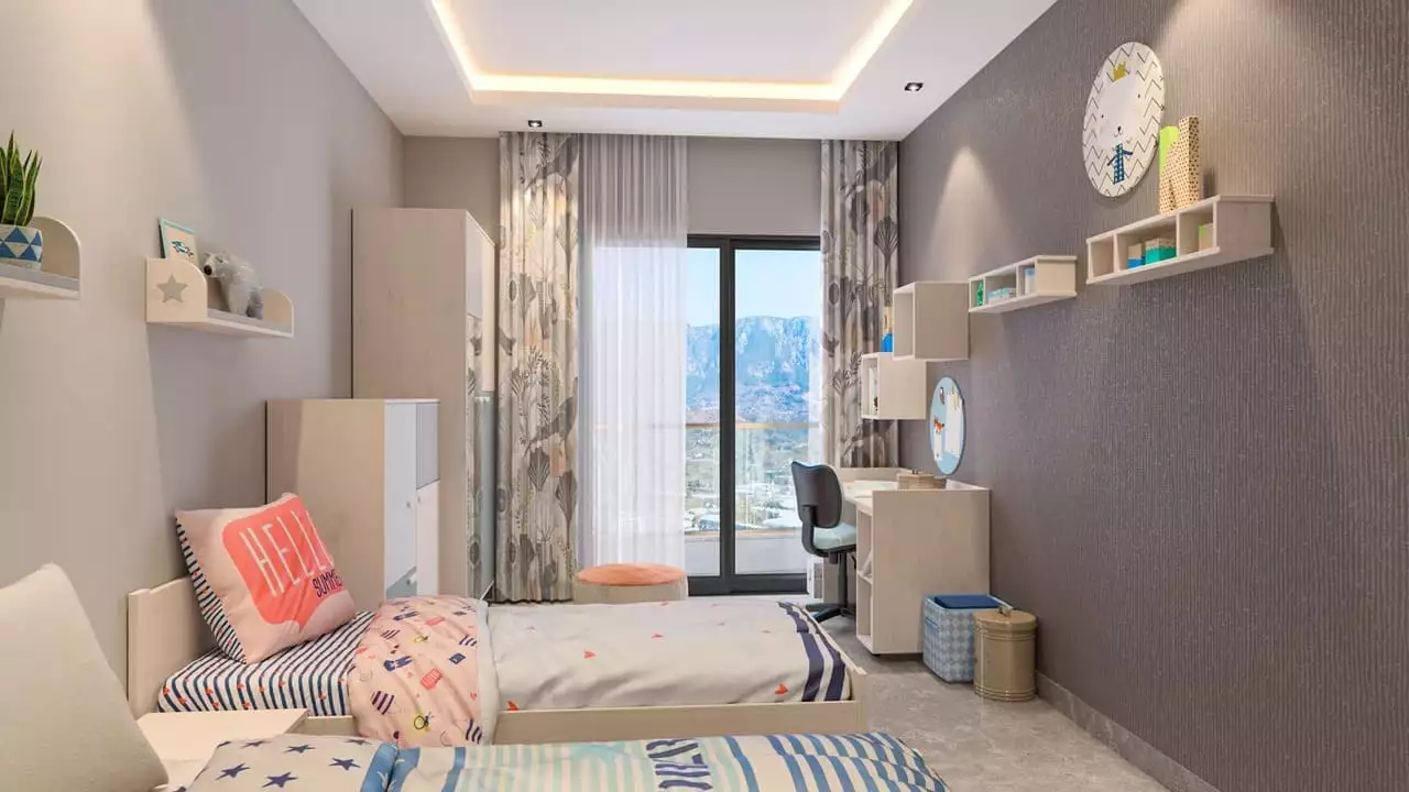Flat 63m² in Turkey, Kargicak. Priced at 250000€ rent photo-25