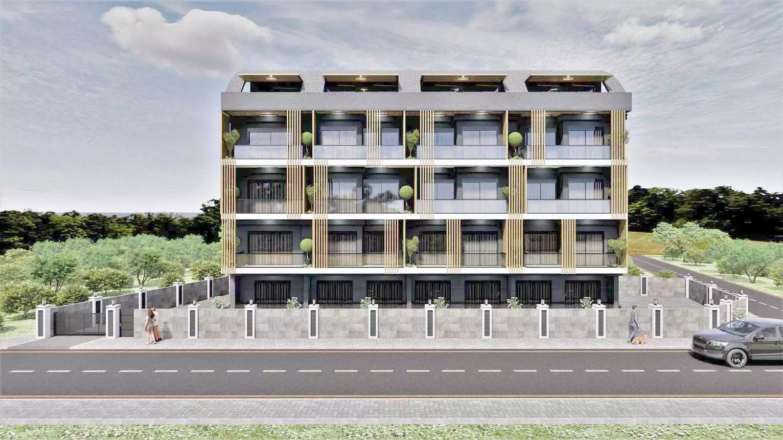 Flat 41m² in Turkey, Gazipasа. Priced at 109000€ rent photo-2