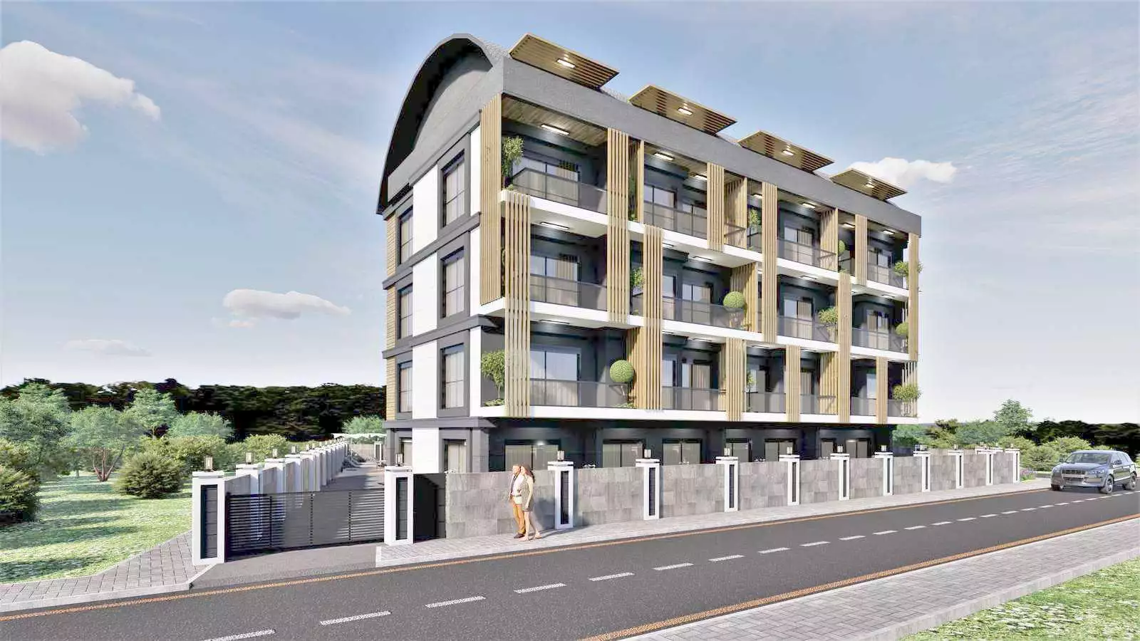 Flat 41m² in Turkey, Gazipasа. Priced at 109000€ rent photo-5