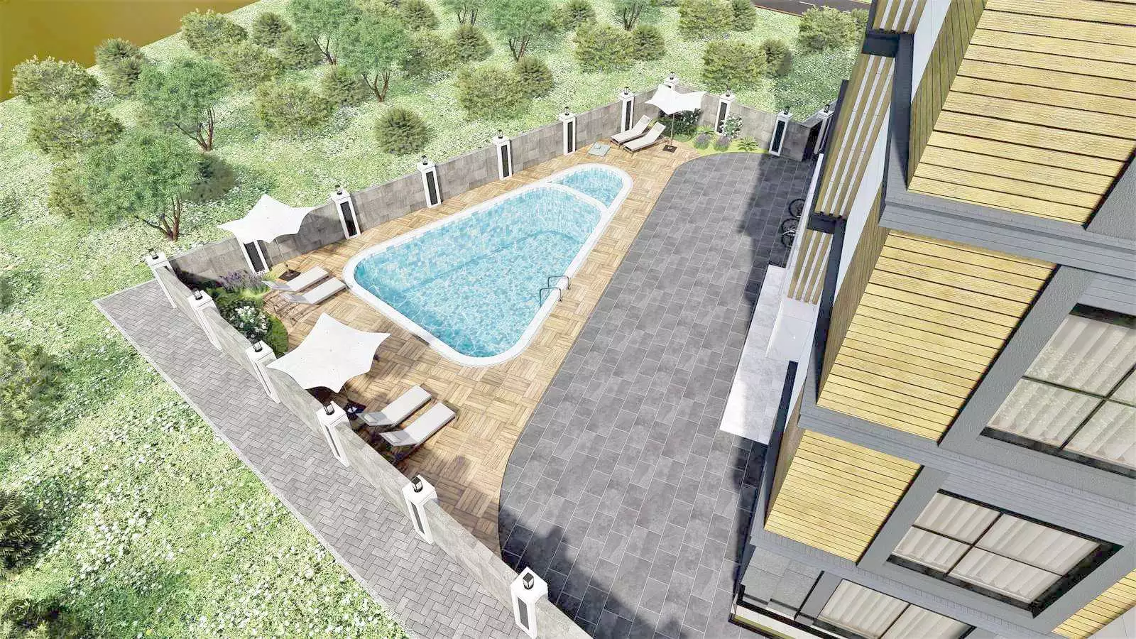 Flat 41m² in Turkey, Gazipasа. Priced at 109000€ rent photo-11