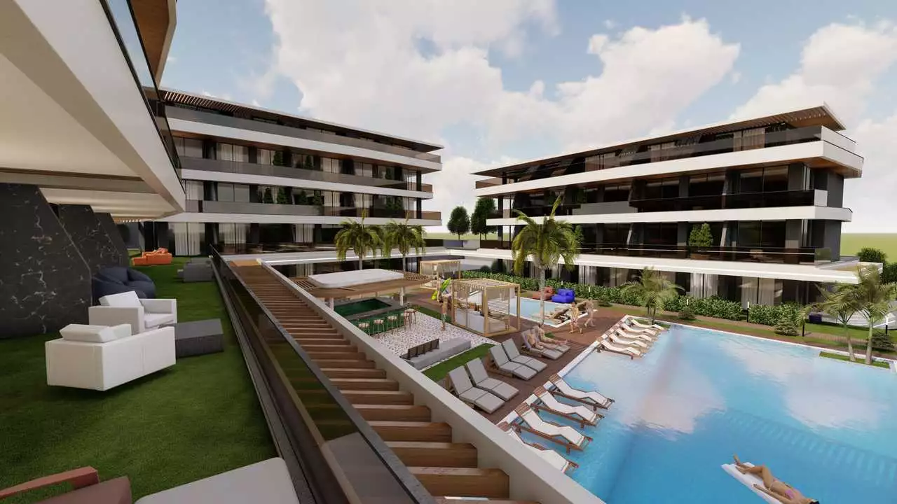Flat 57m² in Turkey, Konakli. Priced at 299000€ rent photo-4