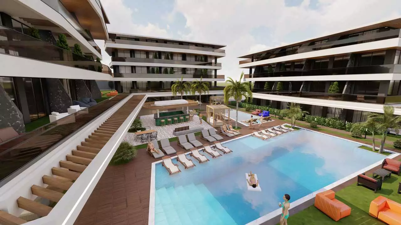 Flat 57m² in Turkey, Konakli. Priced at 299000€ rent photo-5