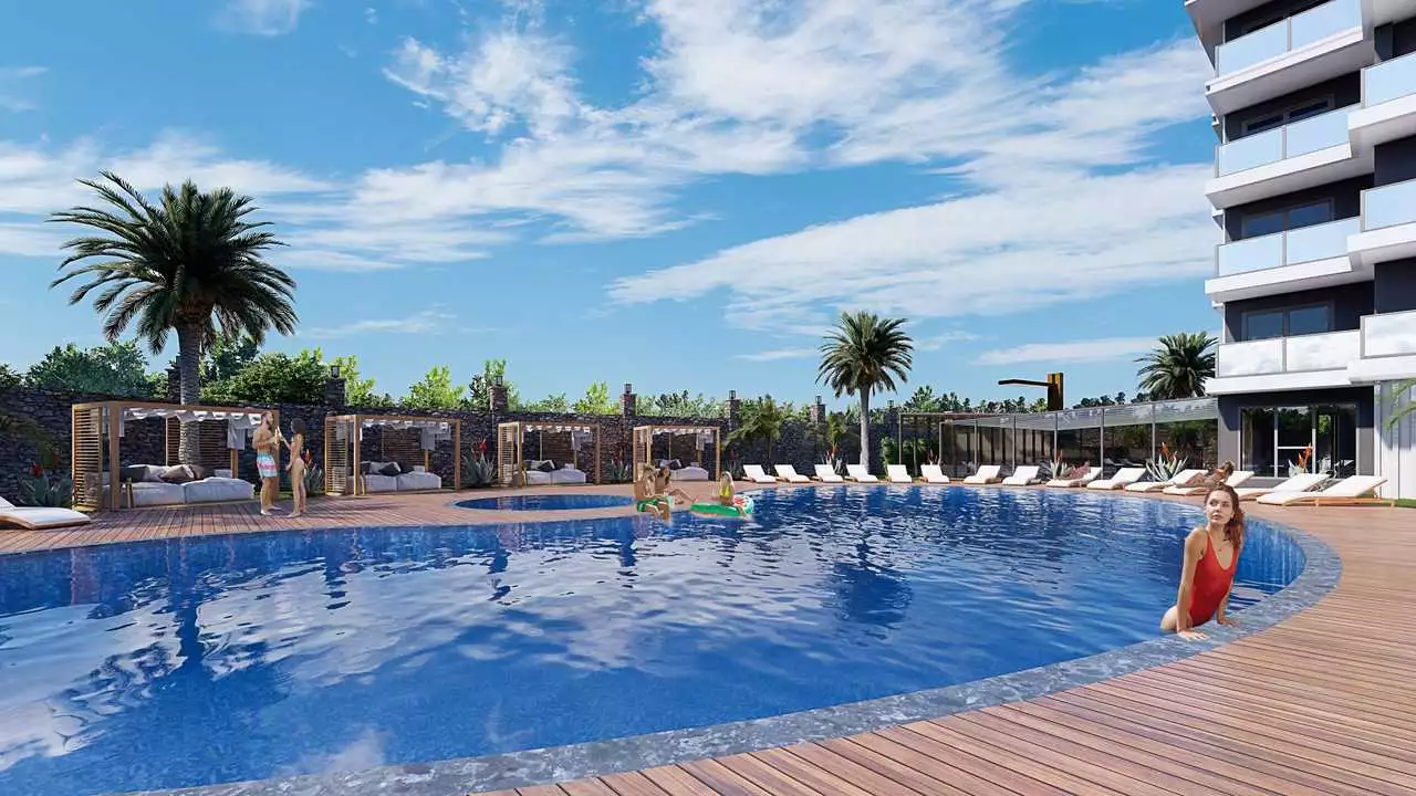 Flat 55m² in Turkey, Konakli. Priced at 136500€ rent photo-9