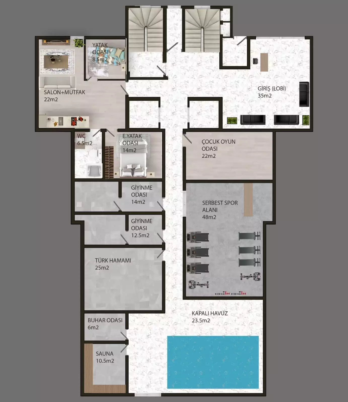 Flat 51m² in Turkey, Avsallar. Priced at 98000€ rent photo-5