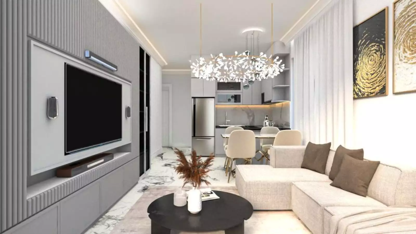 Flat 52m² in Turkey, Oba. Priced at 148350€ rent photo-15