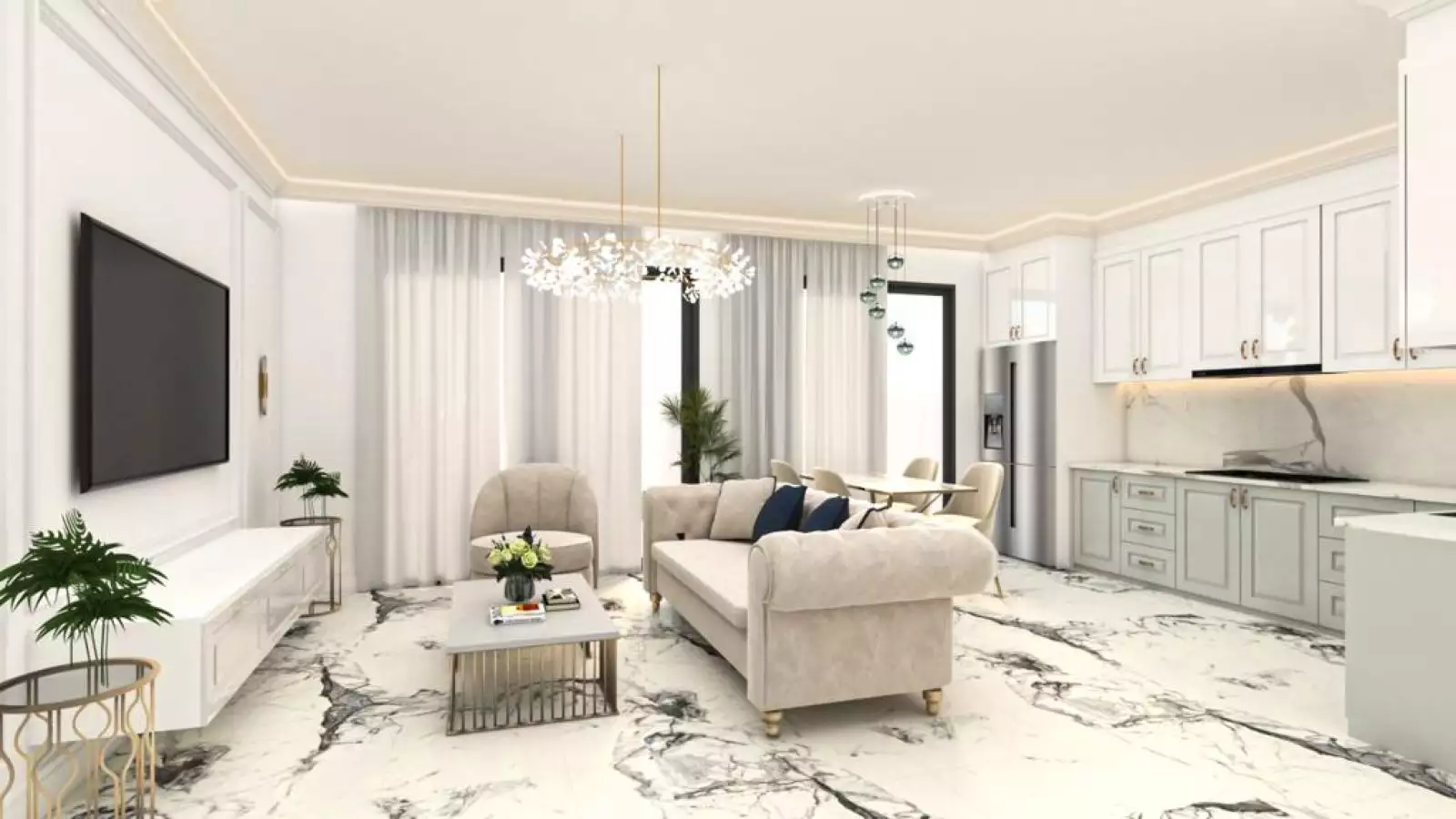Flat 52m² in Turkey, Oba. Priced at 148350€ rent photo-18