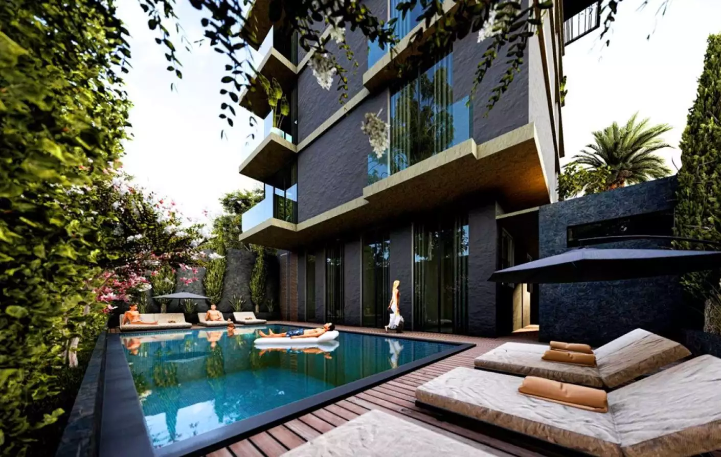 Flat 46m² in Turkey, Alania. Priced at 289000€ rent photo-6