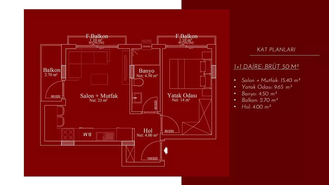 Flat 50m² in Turkey, Alania. Priced at 289000€ rent photo-3