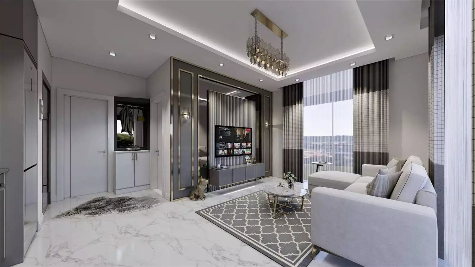 Flat 50m² in Turkey, Kestel. Priced at 150000€ rent photo-17