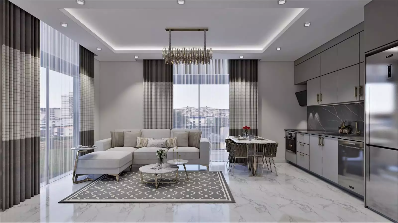 Flat 50m² in Turkey, Kestel. Priced at 150000€ rent photo-19