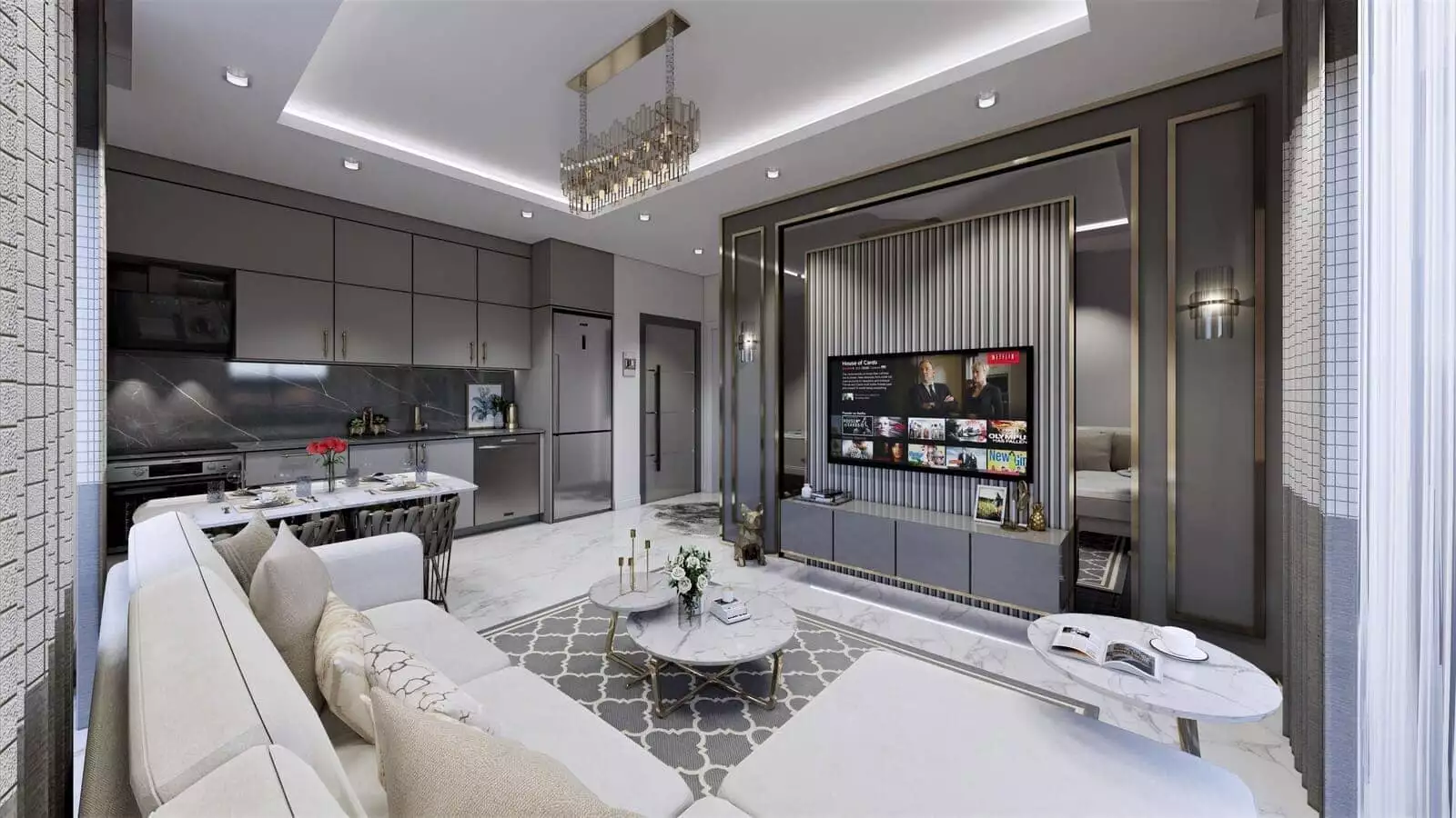 Flat 50m² in Turkey, Kestel. Priced at 150000€ rent photo-20