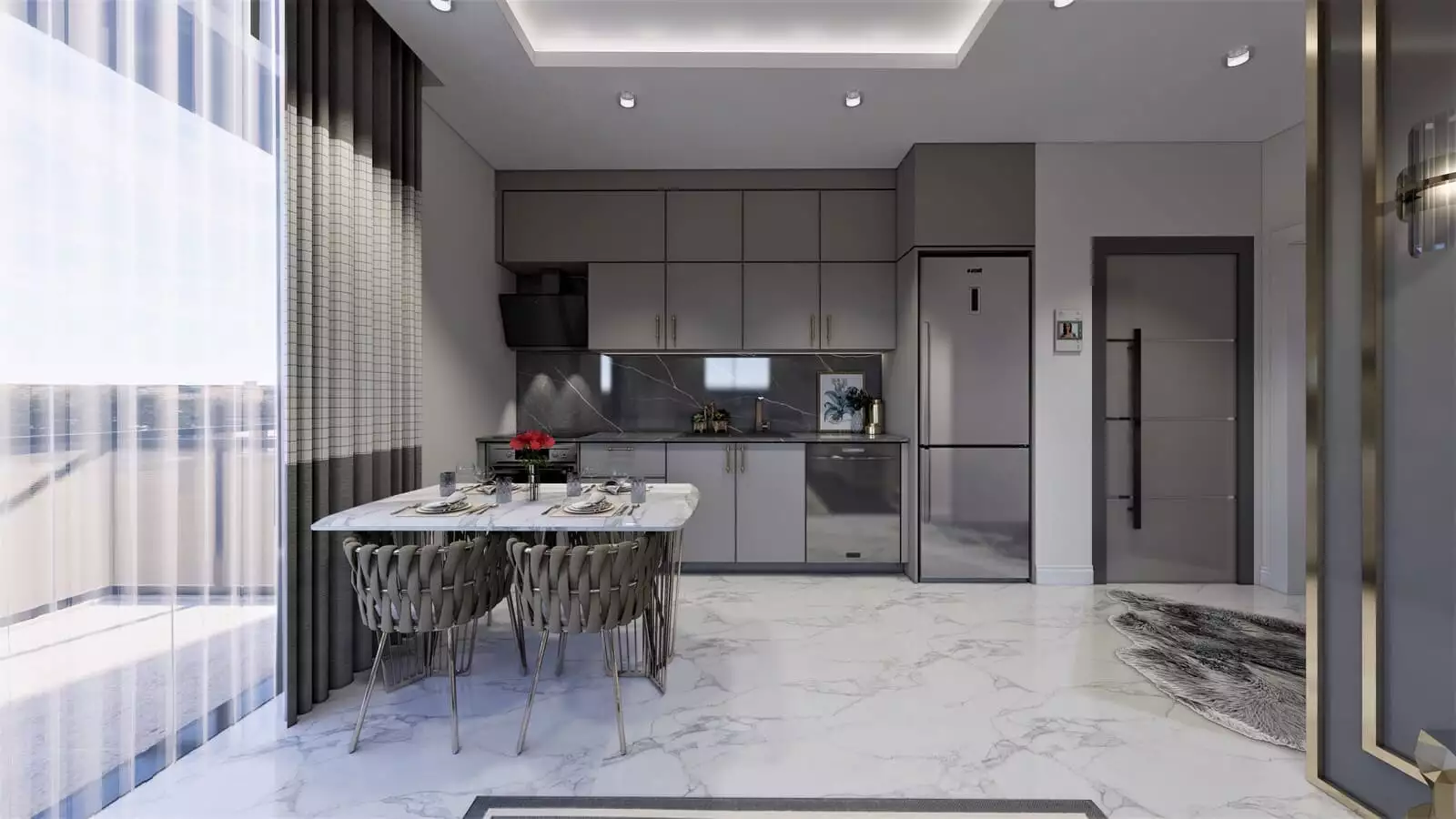 Flat 50m² in Turkey, Kestel. Priced at 150000€ rent photo-21