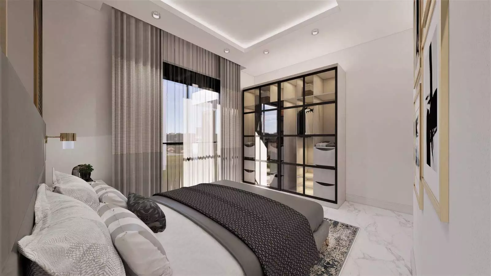 Flat 50m² in Turkey, Kestel. Priced at 150000€ rent photo-24
