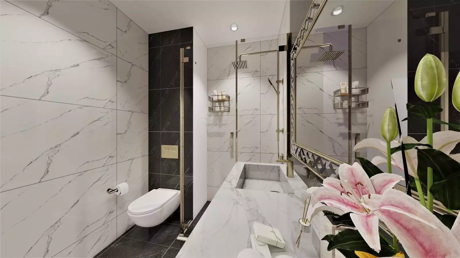 Flat 50m² in Turkey, Kestel. Priced at 150000€ rent photo-28