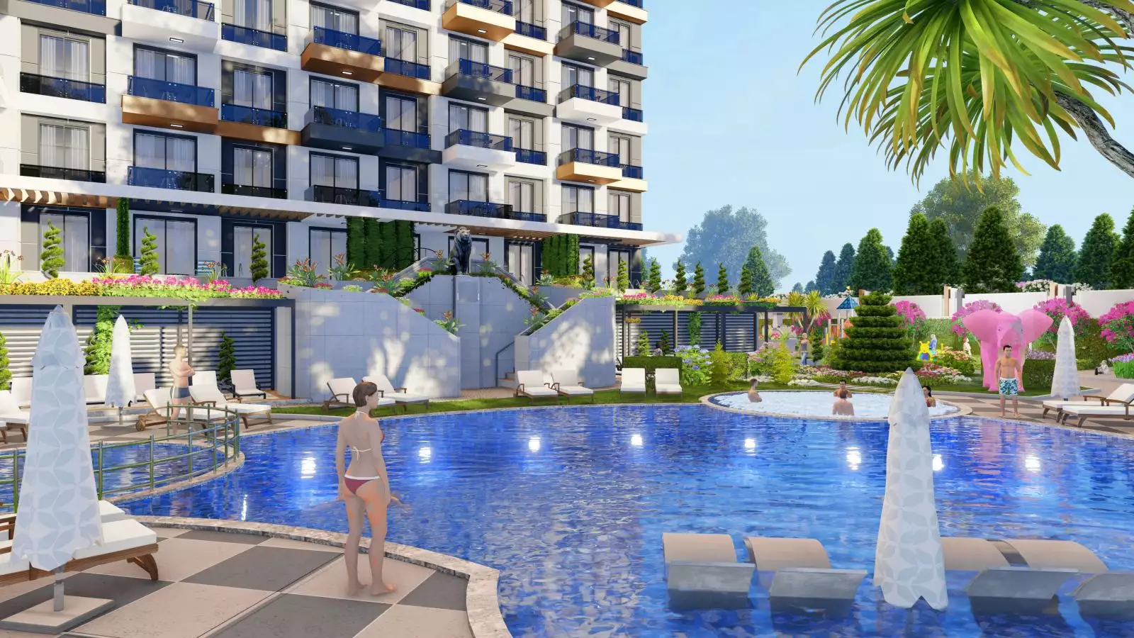 Flat 48m² in Turkey, Gazipasа. Priced at 136000€ rent photo-15