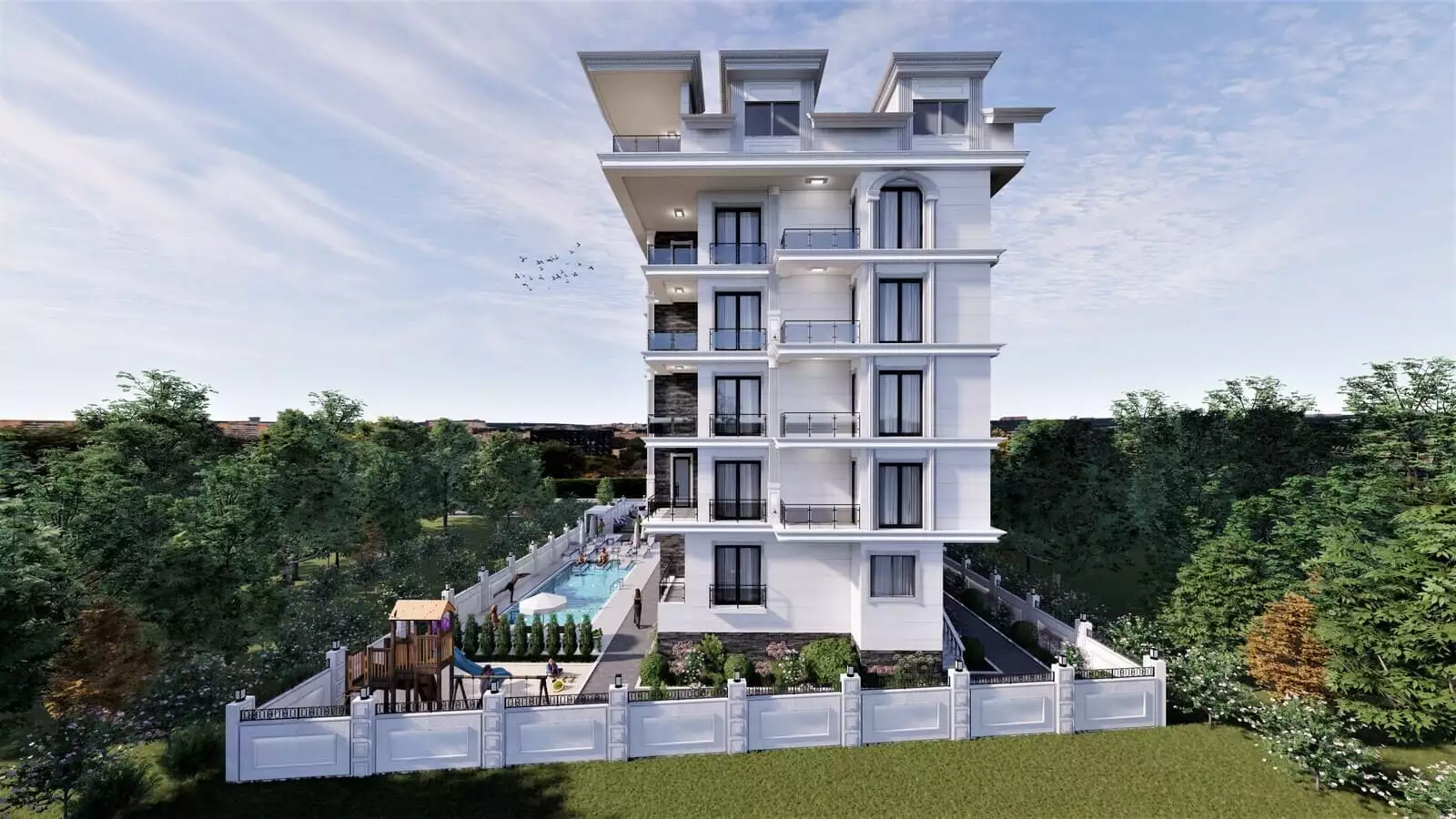Flat 45m² in Turkey, Gazipasа. Priced at 120000€ rent photo-3