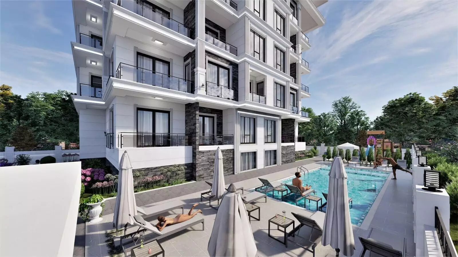 Flat 45m² in Turkey, Gazipasа. Priced at 120000€ rent photo-6