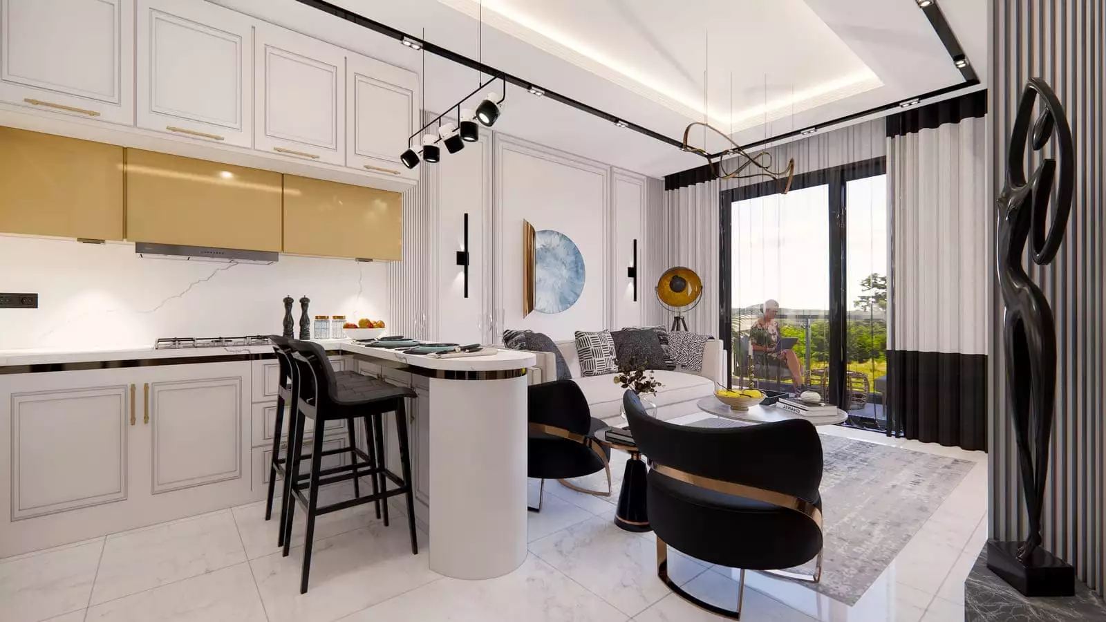 Flat 45m² in Turkey, Gazipasа. Priced at 120000€ rent photo-19
