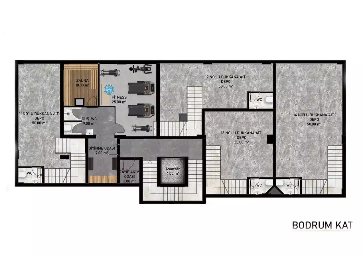 Flat 53m² in Turkey, Kestel. Priced at 150000€ rent photo-19