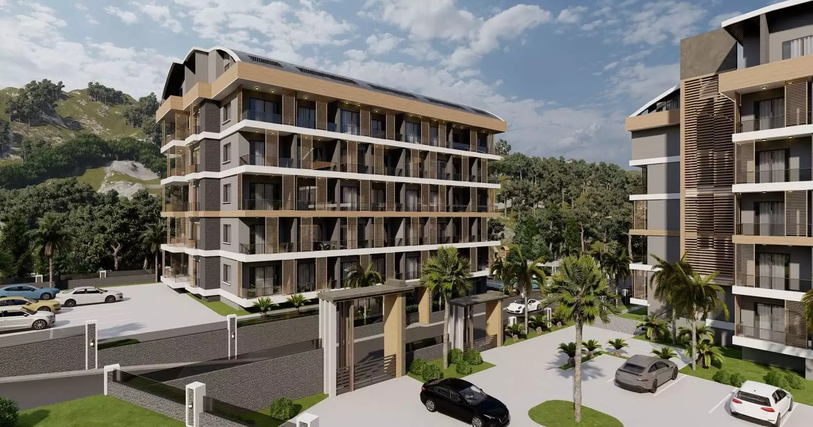 Flat 58m² in Turkey, Oba. Priced at 158000€ rent photo-2