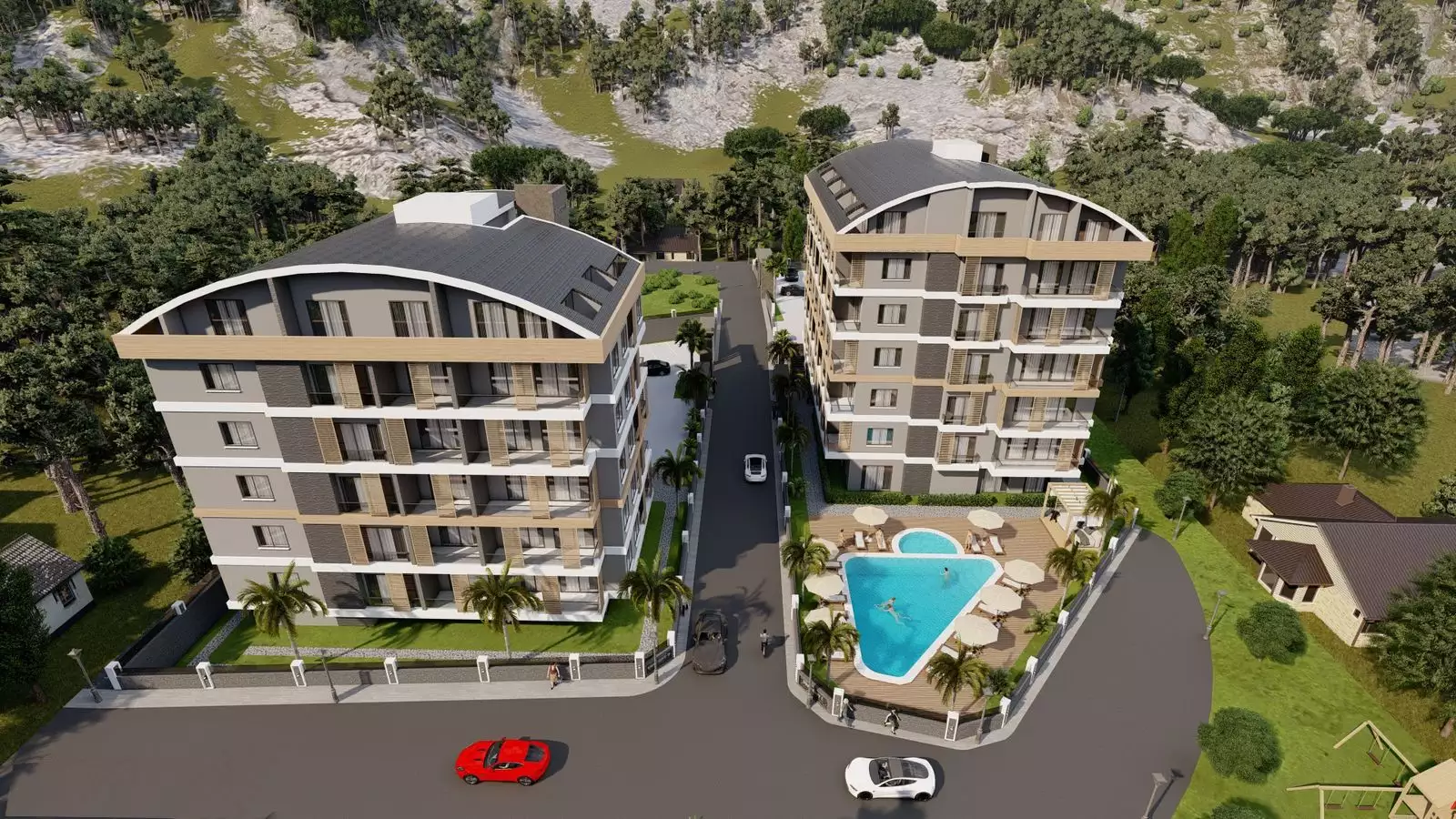 Flat 58m² in Turkey, Oba. Priced at 158000€ rent photo-5
