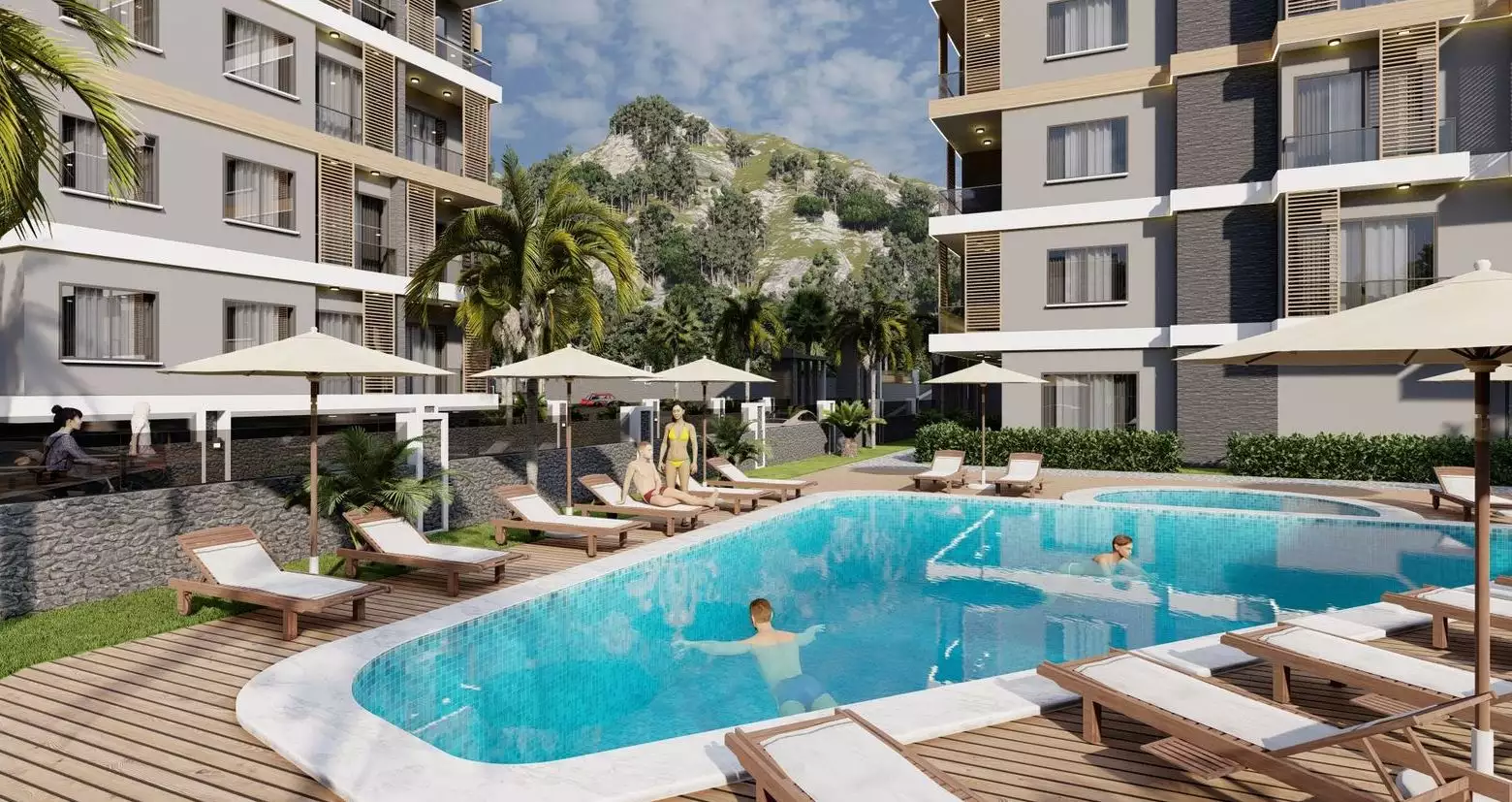 Flat 58m² in Turkey, Oba. Priced at 158000€ rent photo-8