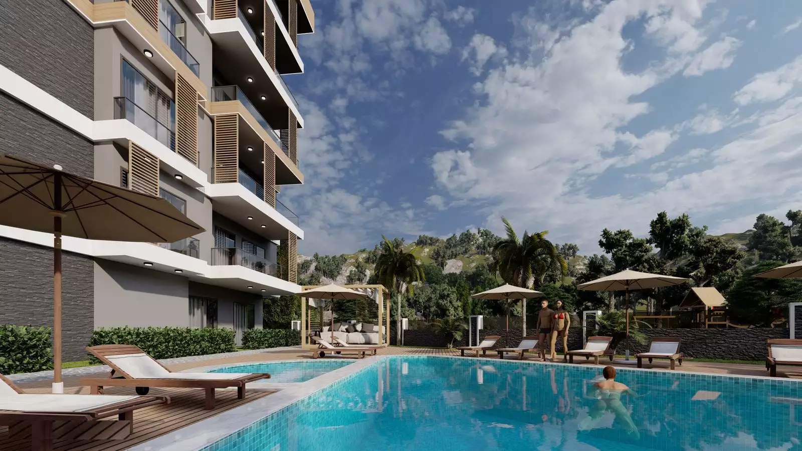 Flat 58m² in Turkey, Oba. Priced at 158000€ rent photo-10