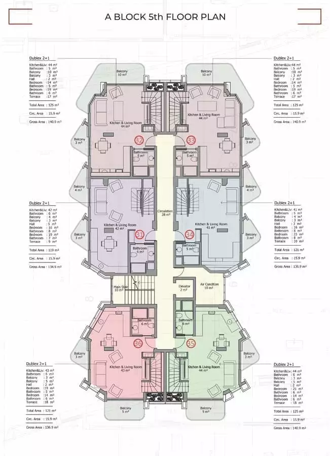 Flat 61m² in Turkey, Mahmutlar. Priced at 265000€ rent photo-11