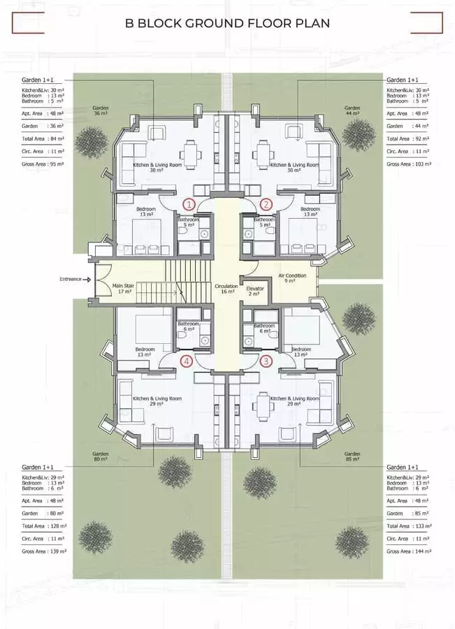 Flat 61m² in Turkey, Mahmutlar. Priced at 265000€ rent photo-13