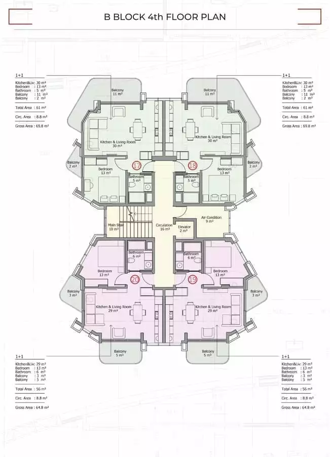 Flat 61m² in Turkey, Mahmutlar. Priced at 265000€ rent photo-17