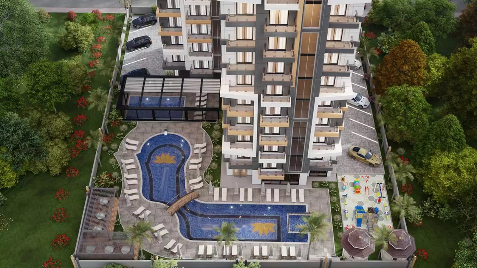 Flat 42m² in Turkey, Mahmutlar. Priced at 122500€ rent photo-4