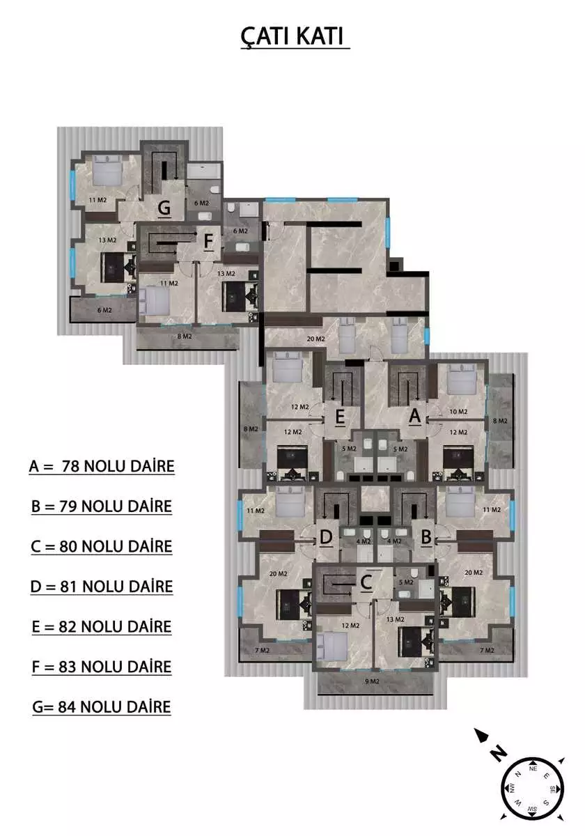 Flat 42m² in Turkey, Mahmutlar. Priced at 122500€ rent photo-28