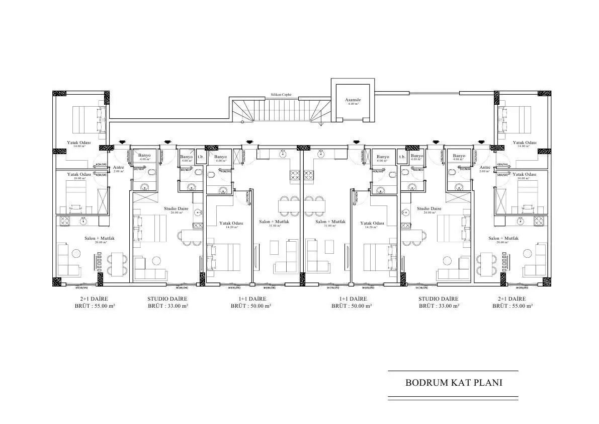 Flat 67m² in Turkey, Alania. Priced at 189500€ rent photo-19