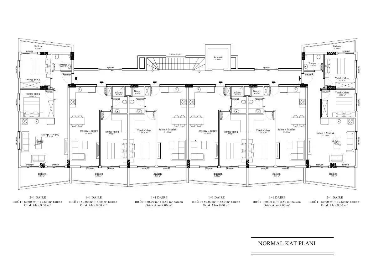 Flat 67m² in Turkey, Alania. Priced at 189500€ rent photo-20