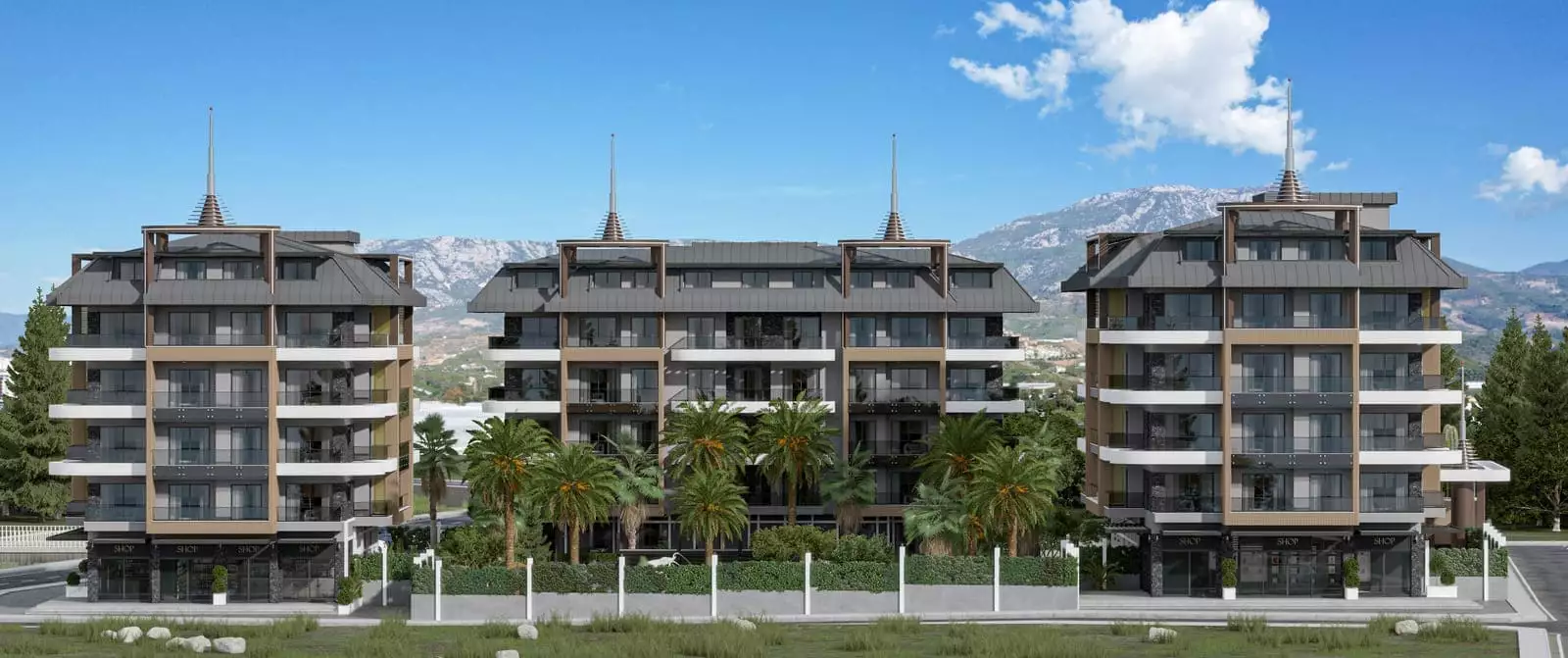 Flat 59m² in Turkey, Kargicak. Priced at 189000€ rent photo-5