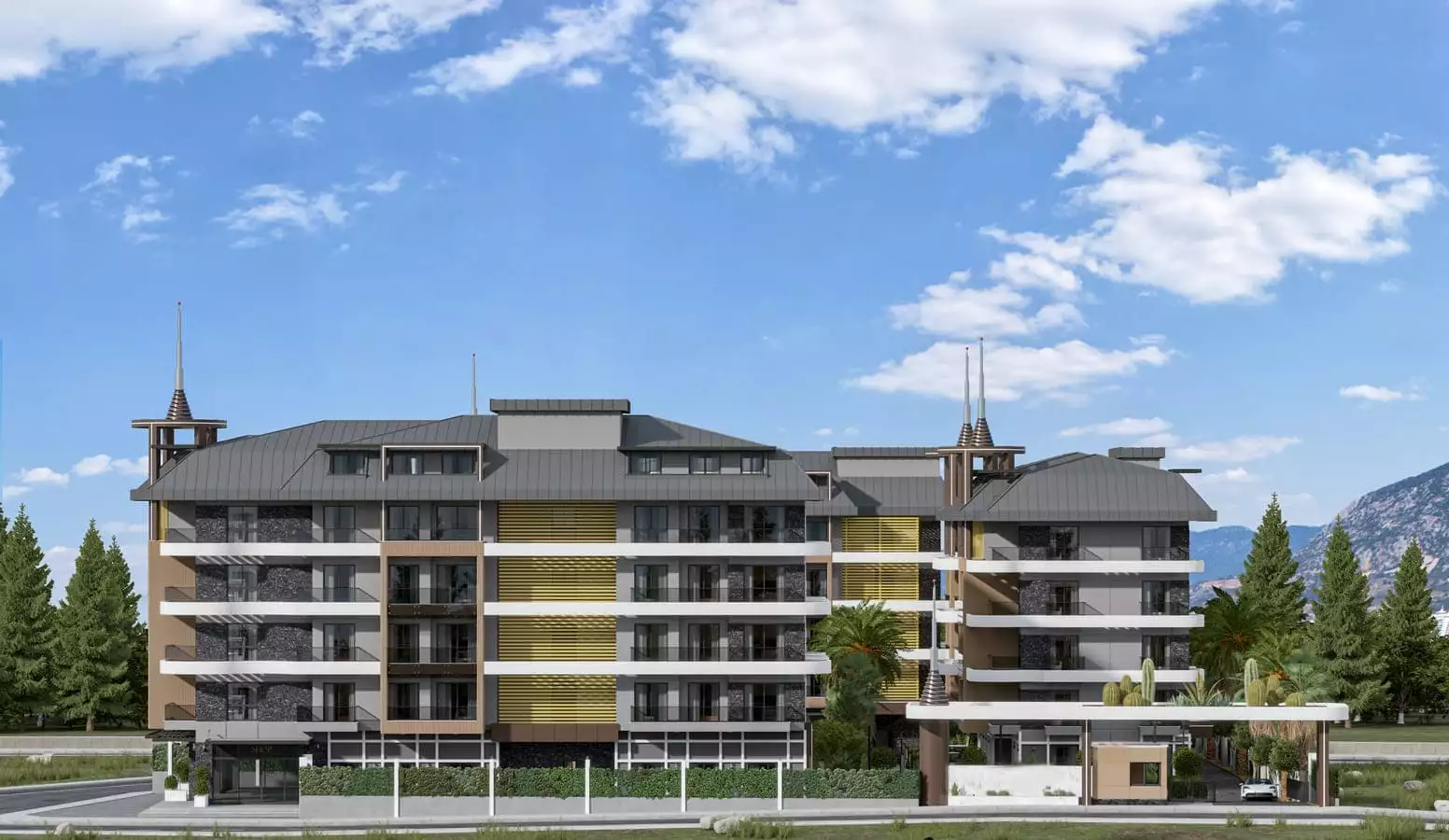Flat 59m² in Turkey, Kargicak. Priced at 189000€ rent photo-6